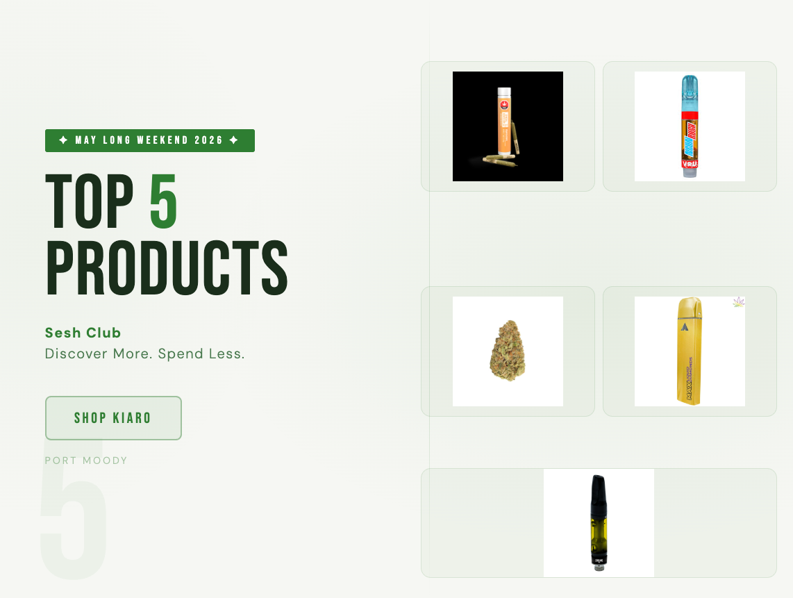 May Long Top 5 Products