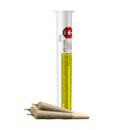 Weed Me Goliat Pre-Rolls - 3 X 0.5g